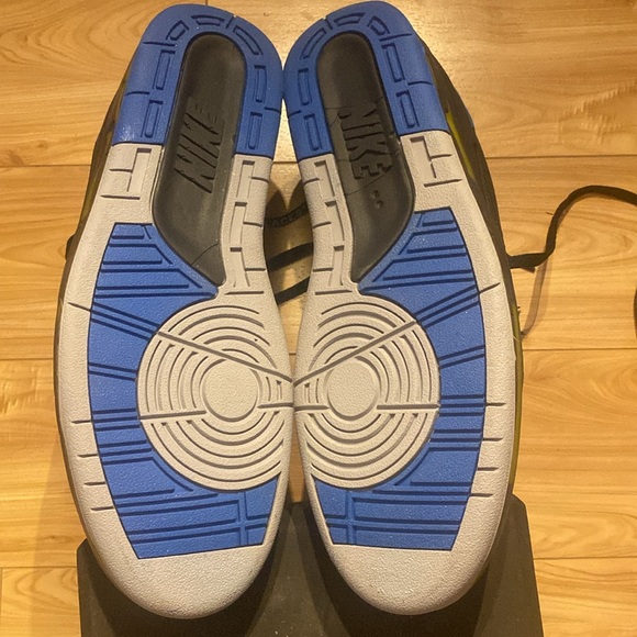 Jordan 2 Off-White Black blue low - Brand new - 10.5 - Picture 5 of 13